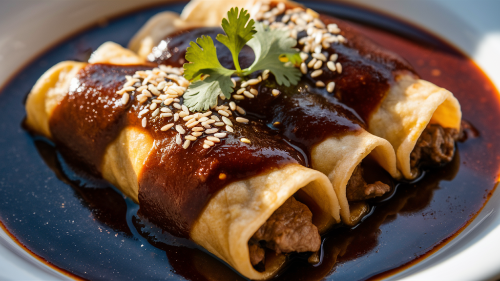 beef enchiladas mole recipe
