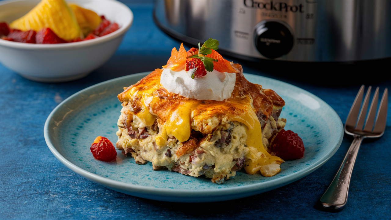 Crockpot Breakfast Casserole