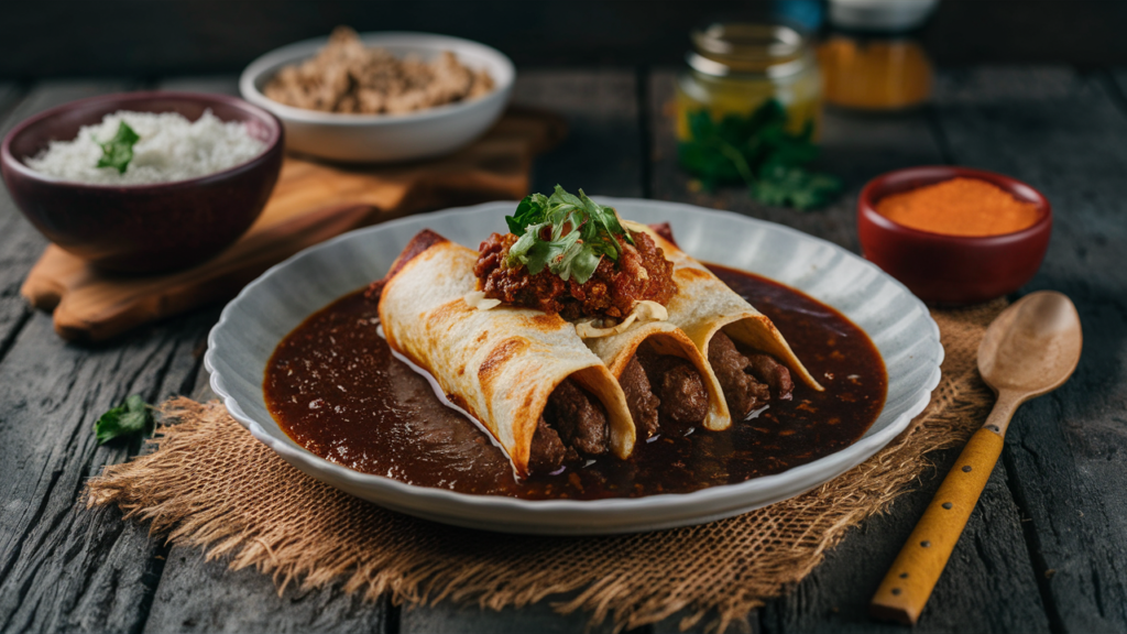 beef enchiladas mole recipe