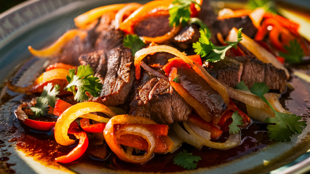 Sheet Pan Steak Fajitas