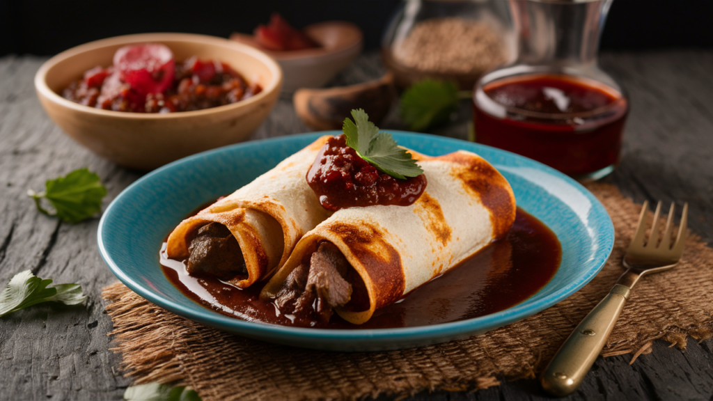 beef enchiladas mole recipe
