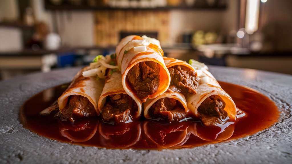 beef enchiladas mole recipe
