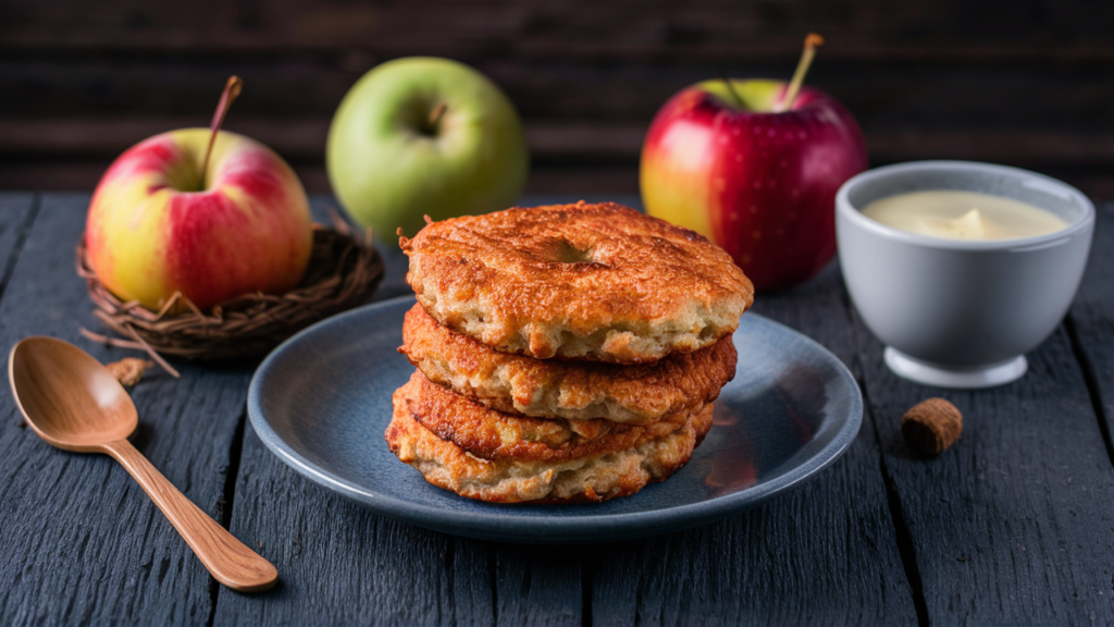 baked apple fritters recipe 