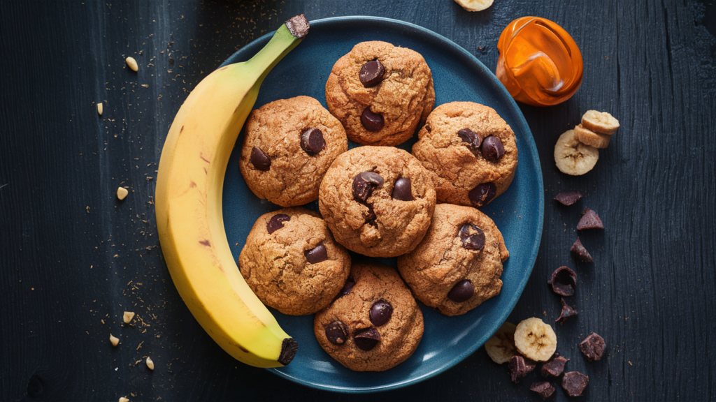 banana chocolate chip cookies
