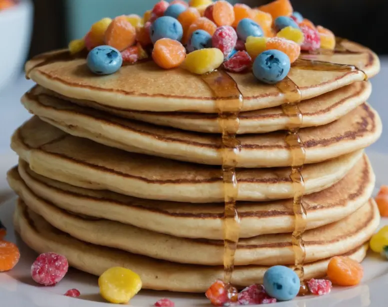 fruity pebble pancakes 