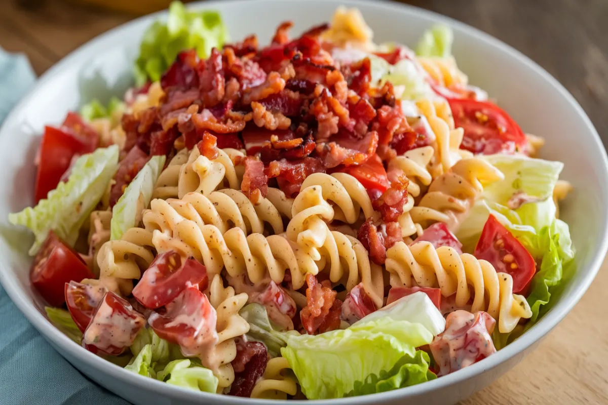 BLT Pasta Salad Recipe