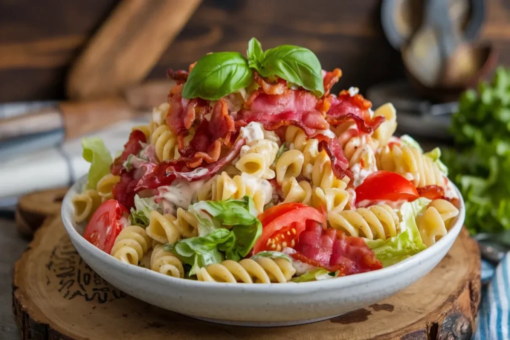 BLT Pasta Salad Recipe