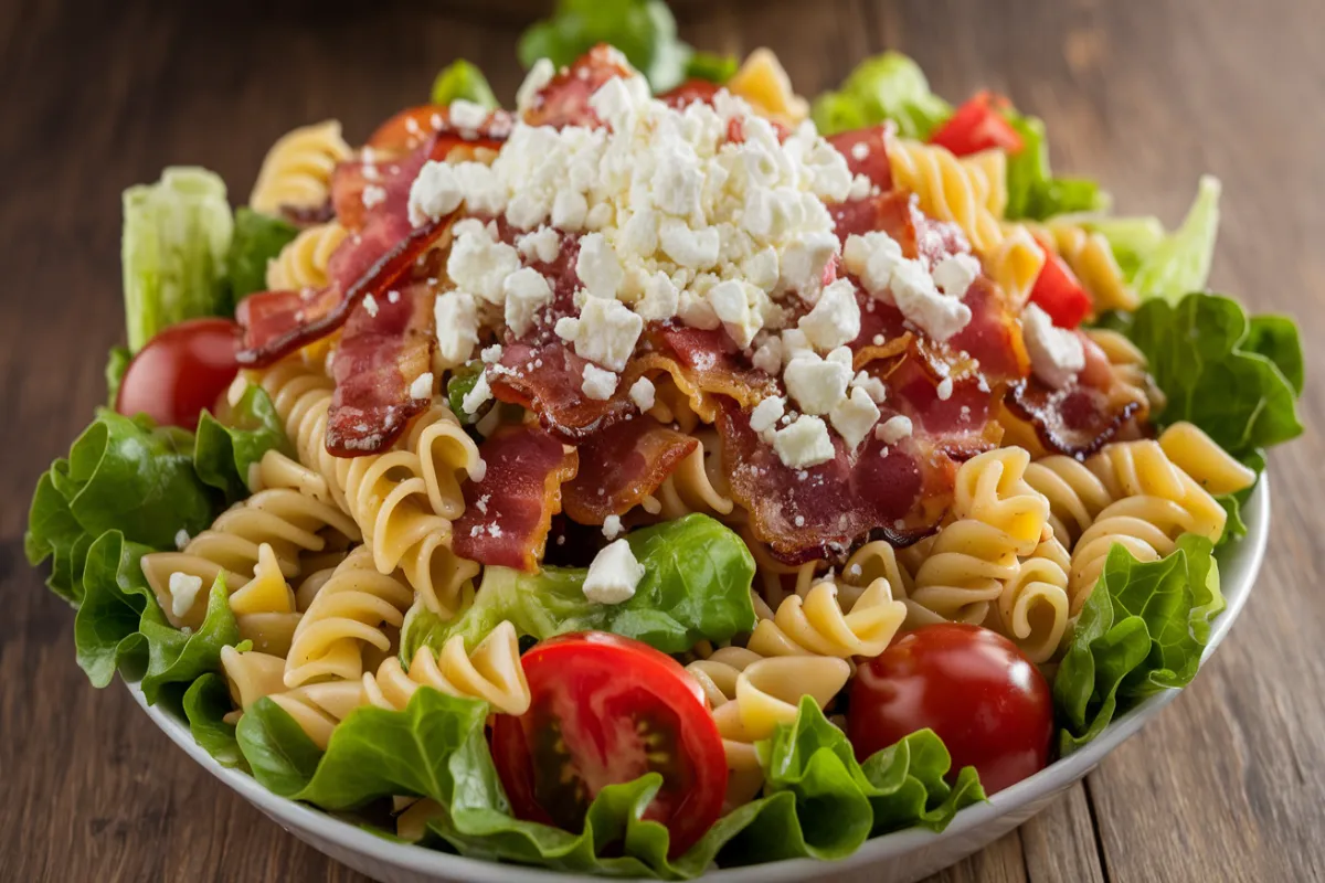 BLT Pasta Salad Recipe