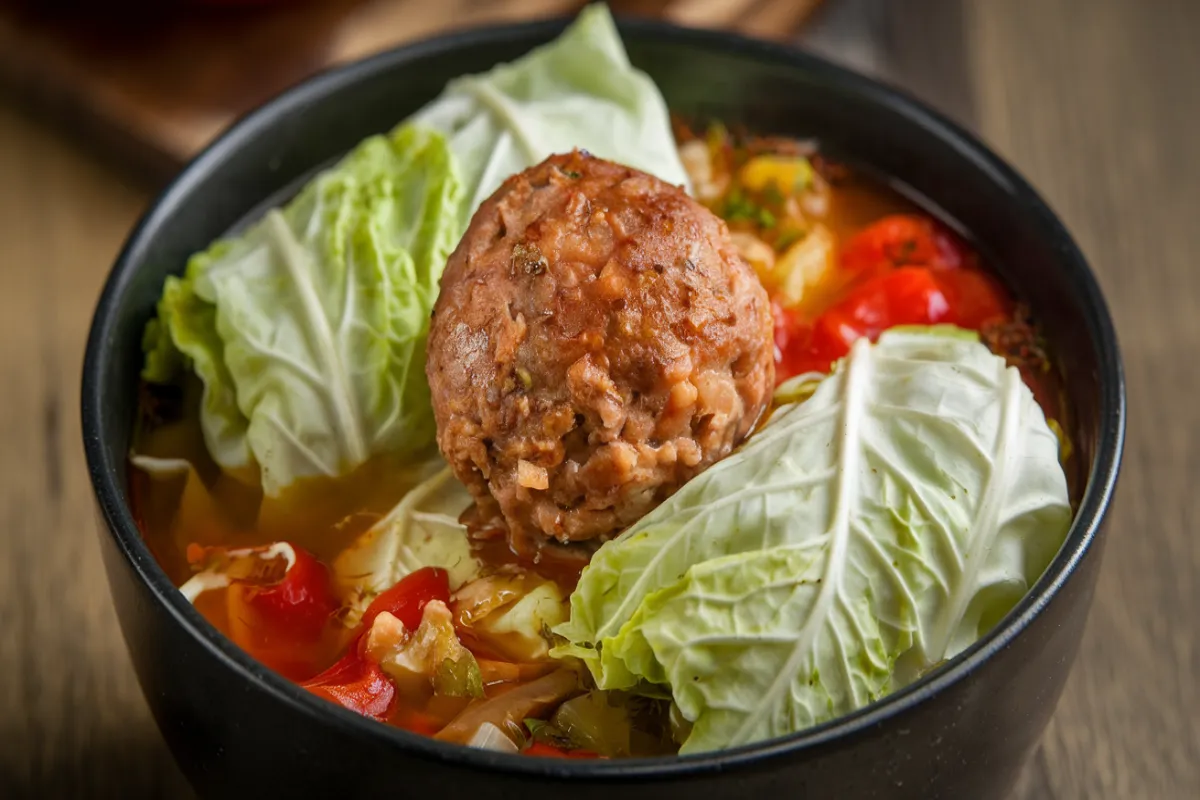 Cabbage Roll Soup recipe