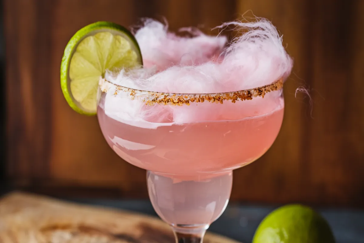 Cotton Candy Margarita recipe