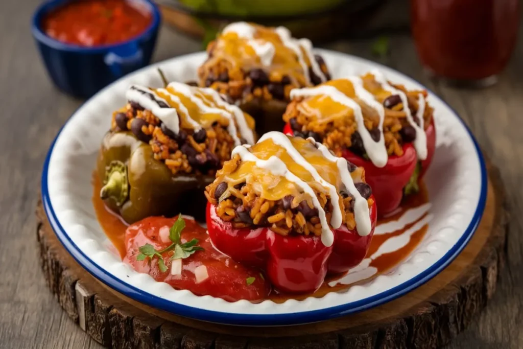 Mexican Stuffed Peppers recipe