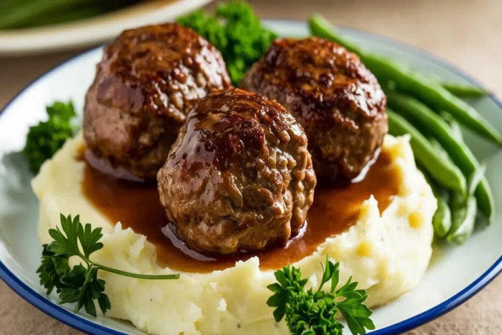 Salisbury Steak Meatballs