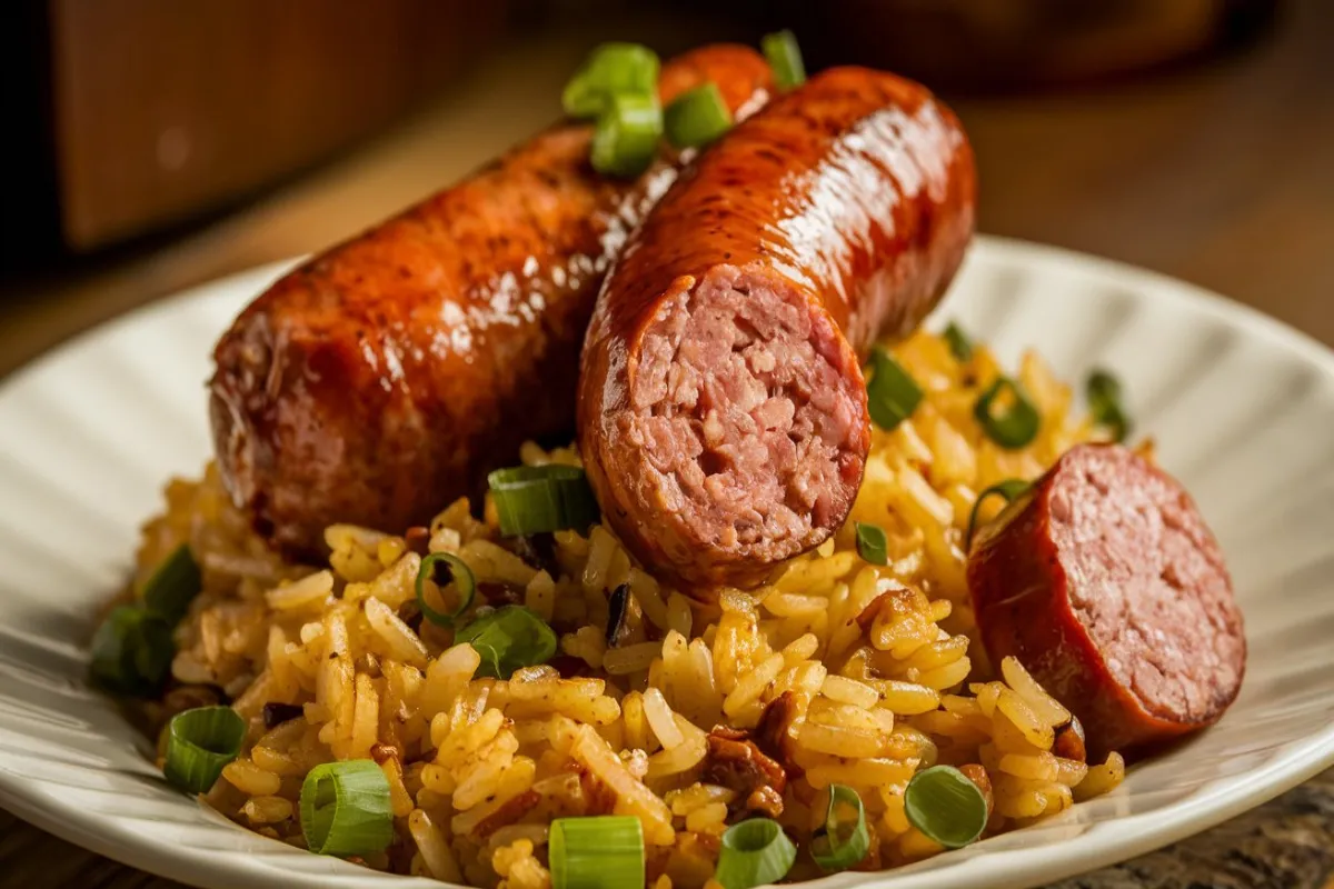 Sausage and Rice