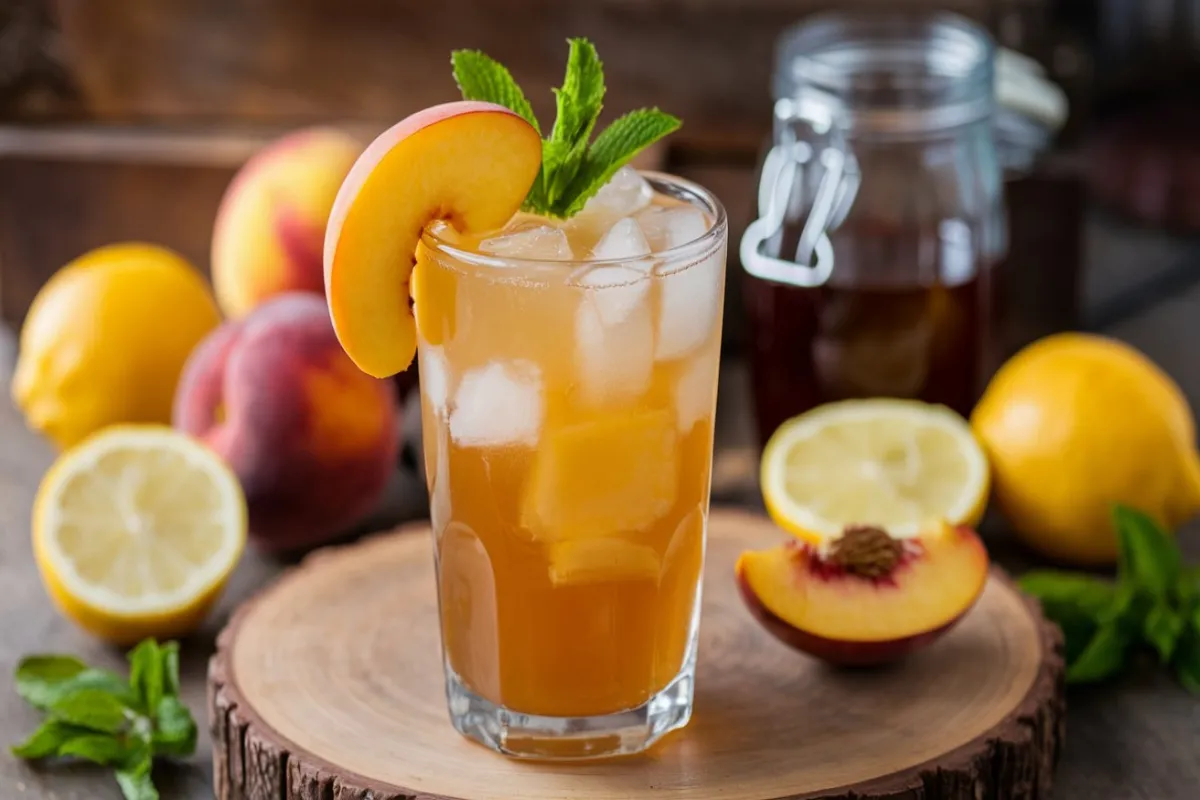 Southern Peach Iced Tea