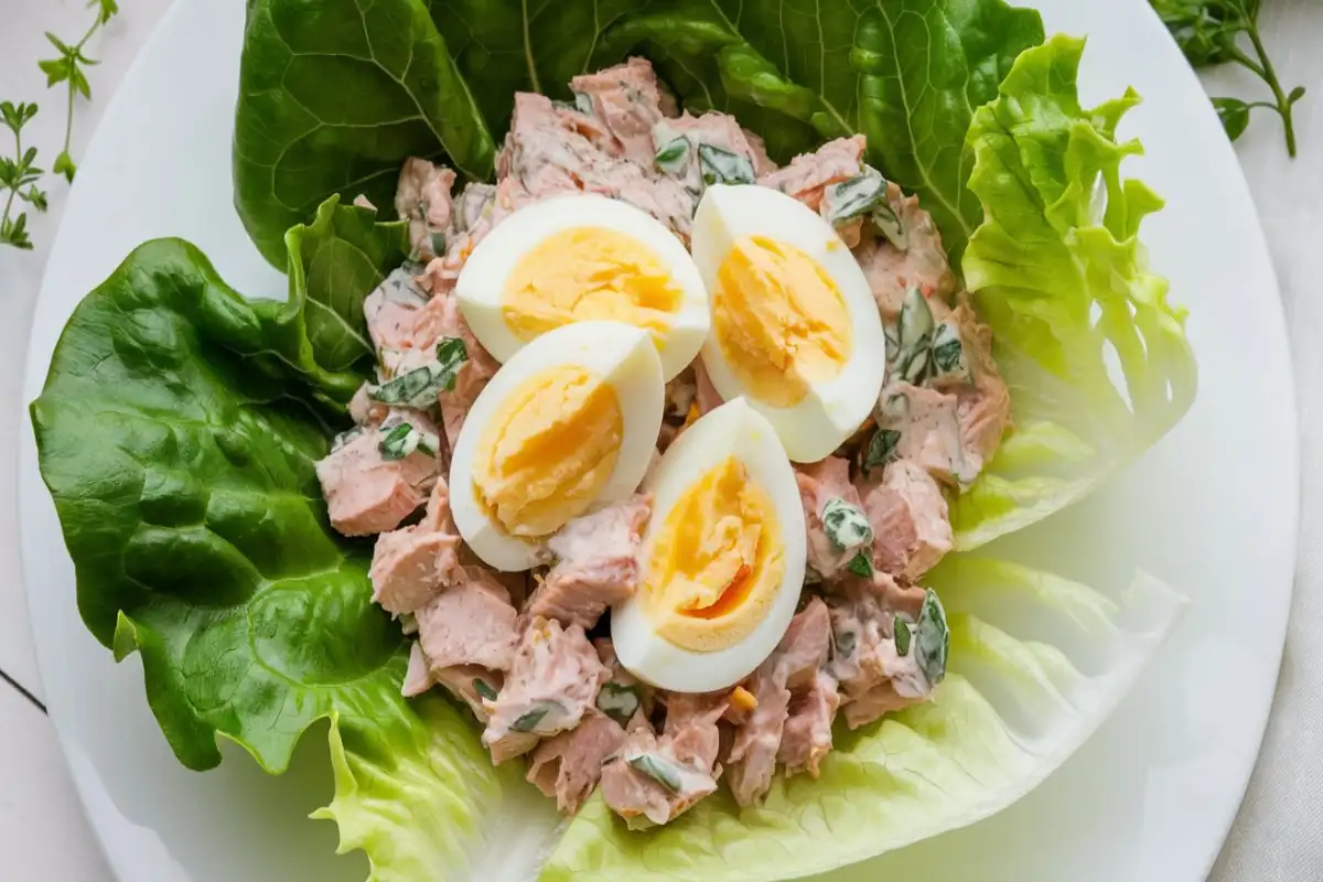 Tuna Salad Recipe with Egg