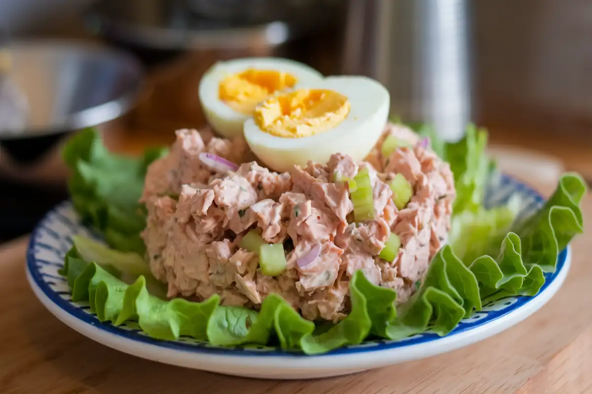 Tuna Salad Recipe with Egg