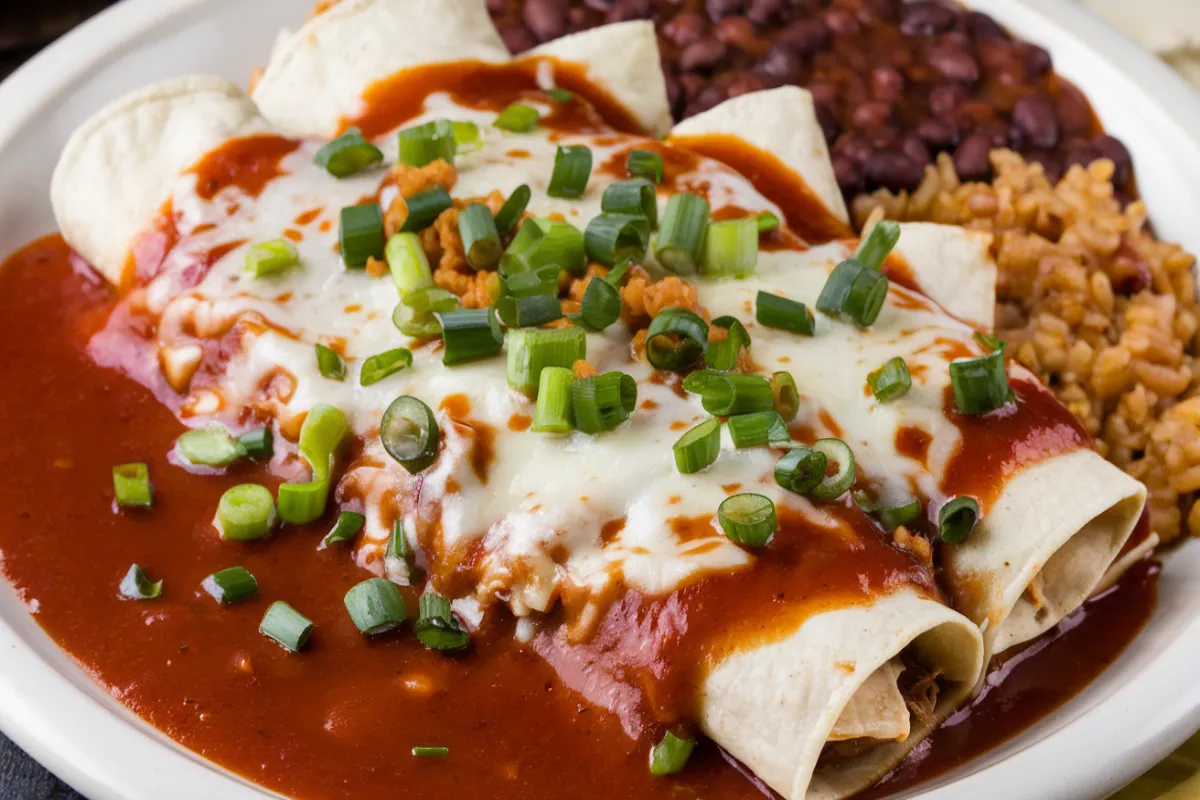 White Chicken Enchiladas recipe